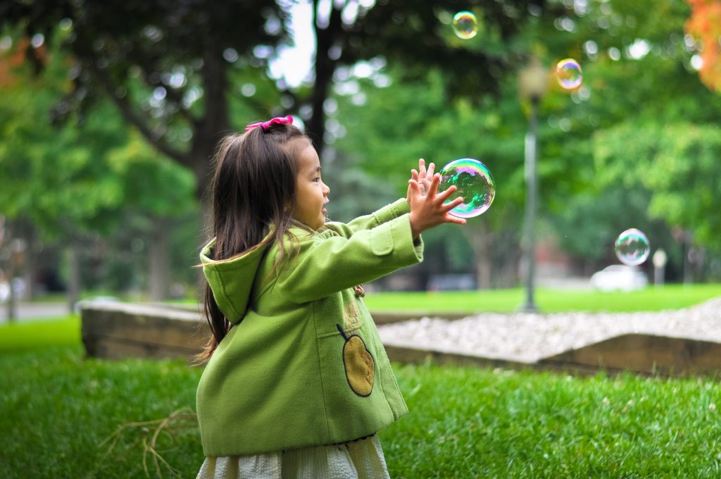 Bubble fun.